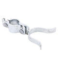 1-3/8" x 1-7/8" Chain Link Fence Fork Latch, KINNAN Gate Fork Latch with Padlock Hole, Galvanized Fence Latch Lock to Gate Post,Bolts & Nuts Included - size: 1-3/8" X 1-7/8"