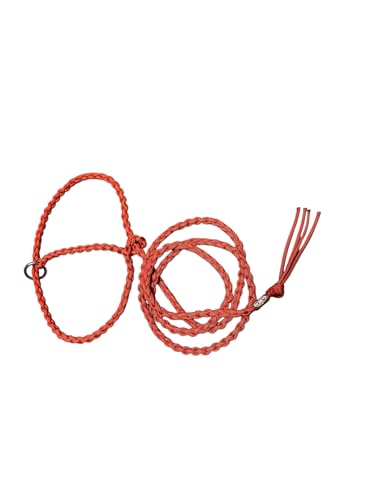 adustable goat halter and lead burnt orange sheep halter small livestock halter