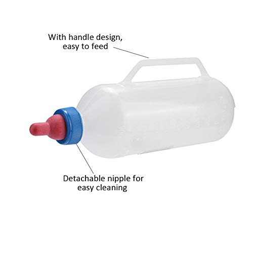Lamb Bottle Feeder Orphan Lamb Bottle 28×11×8 1l Lamb Milk Bottle Baby Goat Milk Feeding Feeder Nursing Bottle With Handle