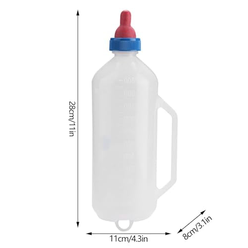 Lamb Bottle Feeder Orphan Lamb Bottle 28×11×8 1l Lamb Milk Bottle Baby Goat Milk Feeding Feeder Nursing Bottle With Handle