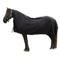 RESISTANCE Long Lasting & Warm Soft Fleece Square Cooler for Horse (90"x80", Black) - color: Black