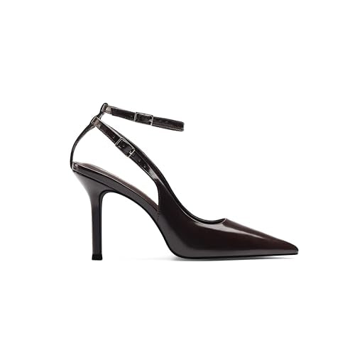 Amazon.com | Spikyrose 25L689-1 Brown US7.5 | Pumps - color: Coffee Brown, size: 7.5