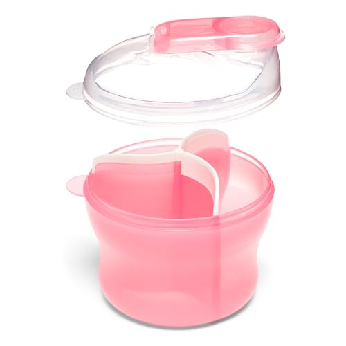 Munchkin Formula Dispenser for Baby Bottle Feeding, Pink, 9 Ounce