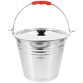 Toddmomy Household Water Bucket with Lid 8.85 Inch Multi-Purpose Milk Pail for Home Kitchen Bar and Ranch Use