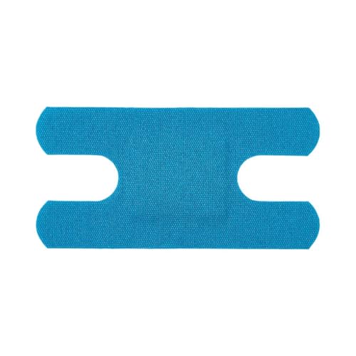 Curad Knuckle, Woven Blue Detectable Bandage, 100-Count - size: 100 Count (Pack of 1)