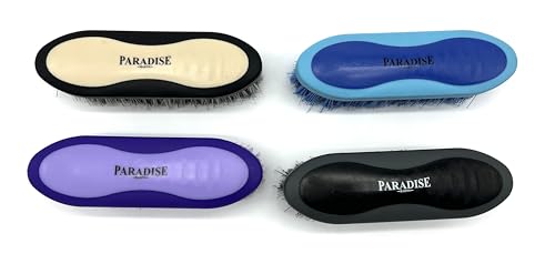 Large Horse Grooming Dandy Brush (Grey - Long Bristles) - color: Grey - Long Bristles