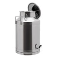 60L/15.85Gal Milk Can with Faucet, Stainless Steel Milk Transport Cans Wine Pail Bucket Tote Jug Pot Oil Liquid Storage Barrel with 2 Handles Milk Container with Lid for Grain Wine Liquid - color: 60l-15.85gal With Faucet