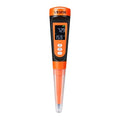 VEVOR Food pH Meter, 0-14 pH Range, IP68 Waterproof Probe, Pocket Tester Kit with Automatic Temperature Compensation, Calibration Powder Packets, Easy to Read, for Food Fermentation, Dough, Meat