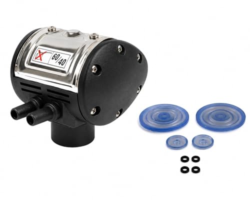 60/40 Cow Pulsator Vacuum Regulator Kit for Milking Machines, with Repair Kit, 60 Pulse/Min