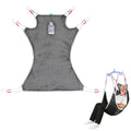 Full Body Patient Lift Sling – Heavy Duty 500lbs, Mesh Shower Sling for Home Use, Universal Medical Transfer Sling Compatible Suitable for Disabled,Elderly (L) - size: L