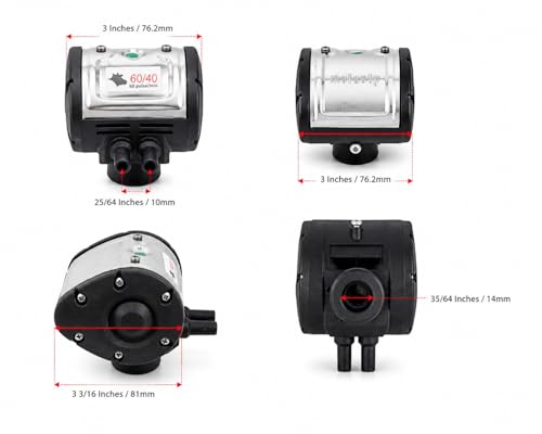 60/40 Cow Pulsator Vacuum Regulator Kit for Milking Machines, with Repair Kit, 60 Pulse/Min