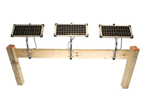Ghost Controls Premium 10-Watt Monocrystalline Solar Panel for Automatic Gate Opener Systems- AXDP (1. 10W Monocrystalline) - size: 1. 10W Monocrystalline