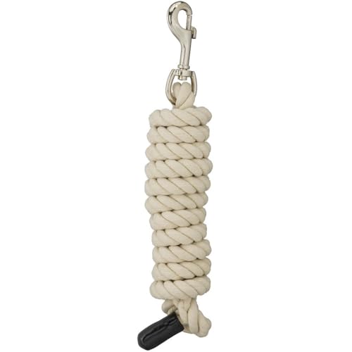 Tough 1 Cotton Leads with Bolt Snaps - color: Cream