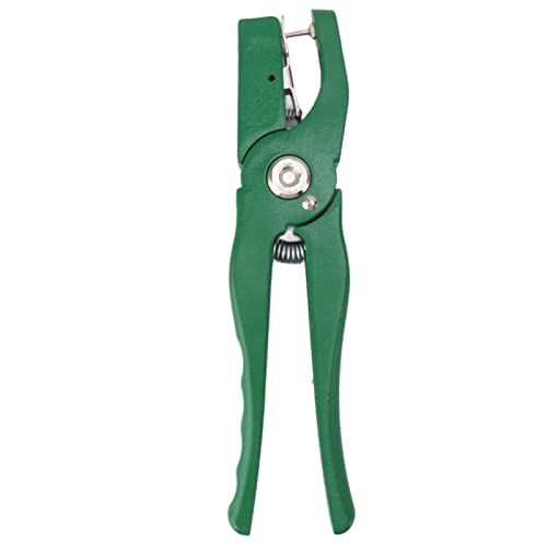 Livestock Ear Tag Plier, Lightweight Aluminum Alloy Ergonomic Design, Ear Tag Applicator Tool, Green Durable Constructio