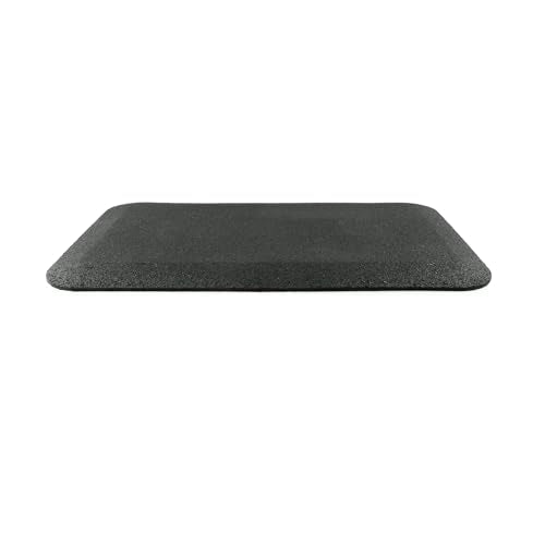 Playsafer Playground Safety Rubber Wearmat for Swingsets and Slides - 1" Thick X 24" W X 40" L (2 Pack, Gray) - color: Grey, size: 2 Pack (40" L x 24" W x 1" Thick)