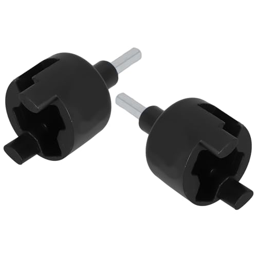 2 Pcs Self-Drilling Electric Fence Insulator Socket for Wood Post, Screw-in Insulator Adapter with Drill Chuck, Compatible with Agricultural Fencing and Livestock Containment