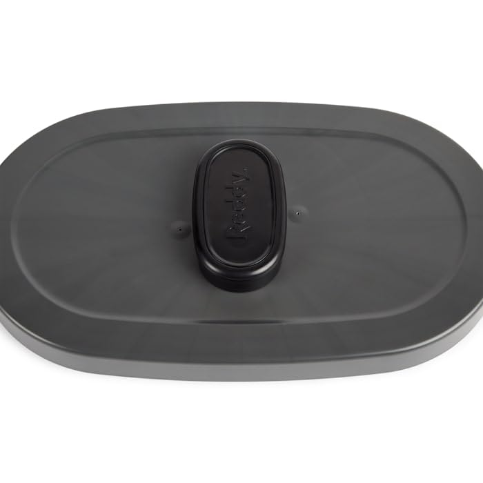 Reddy by Petco Black Airtight Food Storage Container for Dogs Large 50 lbs. - size: Large