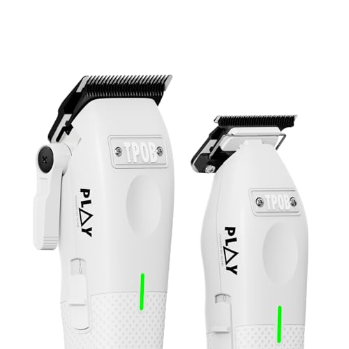 TPOB Mini Play Professional Hair Clippers (Whiteout Set) - color: Whiteout Set
