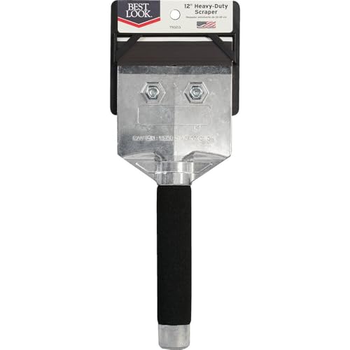 Warner Tool 790: 4" Strip 'N' Clean Scraper, Steel Soft Grip Handle, 10-7/8" Overall Length Not Including Blade Hand Tools