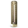 Headwind Consumer Products 840-0063 Metal Thermometer Satin Nickel, 12" - color: SATIN NICKEL