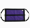 Majestic Ally 1200D 29"x19" Horse Stall Guard with Replaceable and Adjustable Length Straps and Replaceable Hardware (Purple Black) - color: Purple black