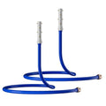 RESTMO Adjustable Misters for Outside Patio, Outdoor Cooling Misting System | Mister with 8 Brass Nozzles, 6FT Portable Water Standing Mister for Hot Summer, Garden, Backyard, Beach, Camping, BBQ- 2 Pack - size: 2 pack