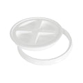 Gamma2 Gamma Seal Lid for Utility Buckets - Fits 3.5, 5, 6 & 7 gallon buckets, White, Made in USA - color: White, size: Fits 3.5, 5, 6, & 7 Gallon Buckets