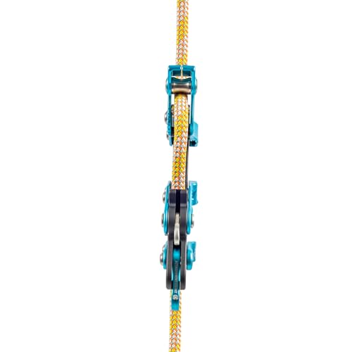 Notch Rope Runner Vertec Ultimate Climbing & Work Positioning Device-99703 | Tool-Free Adjustability, Midline Attachable, Use with Lines 11-12.9mm