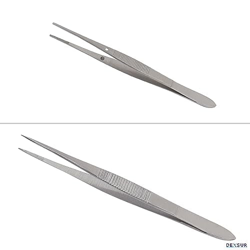 Stainless Steel Dissection Kit for Biology Lab & Anatomy - Scalpel Knife Set for Medical & Veterinary Students, KIT5-12 Pcs - style: KIT5 - 12 Pcs