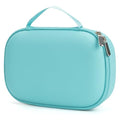 Wearable Breast Pumps Carrying Case, Hard Shell Breast Pump Bag with Waterproof Removable Tray, Breast Pump Storage Bag Compatible with Most of Wearable Breast Pumps (Teal) - color: Teal
