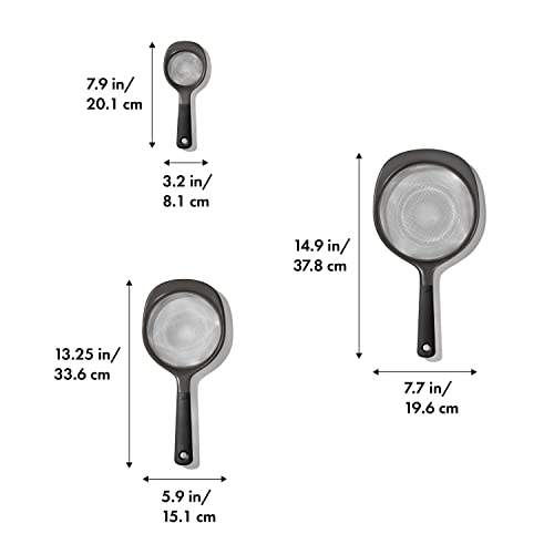 OXO Good Grips 3-Piece Strainer Set - size: 3 Strainer Set