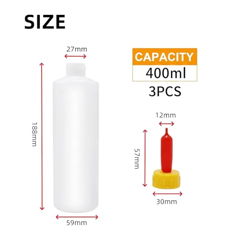 Goat Bottle and Goat Bottle Nipples, 2 pcs Nipple 3pcs 500 ml and 3pcs 400ml Lamb Feeding Bottle Kit for Feeding Sheep Goat Lamb Puppy for Farm