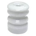 Zareba WP22E Multi-Groove Wood Post Ceramic Insulator with Nails