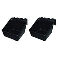 Little Giant 50 Pound Plastic Universal Livestock Block Holder and Feeder (2 Pack) - size: 2 Pack