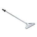 8-Inch Floor Scraper Tool with Razor Blade, Long Handle | 8-inch razor blade floor scraper with telescoping handle and cushioned grip for removing residue, labels and debris - size: Pack of 1