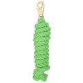 Tough 1 Braided Cotton Lead with Trigger Bull Snap - color: Neon Green