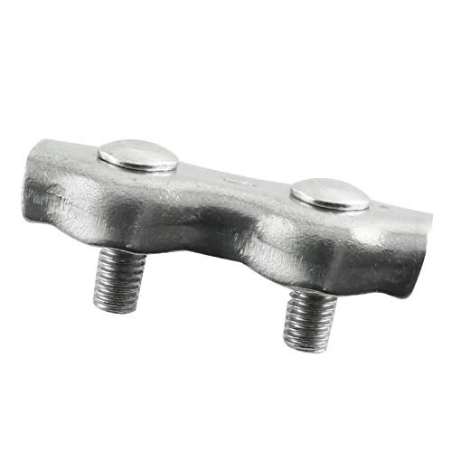 10pcs M4 Poly Rope Connector, Wires Splicer 304 Stainless Steel Polyethylene Cord Connectors for Electric Fences