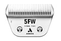 Andis 561464 ceramicEDGE Detachable Wide Blade #5FW – Carbon Steel Pet Clipper Blade, Coarse Tooth, Professional Grooming Performance - size: 5FW (6.3 mm)