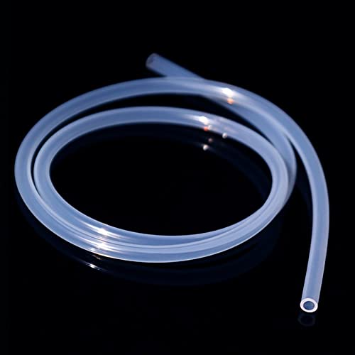 1/4" ID Food-Grade Silicone Tubing - High Temp Silicon Tube 1/4" ID x 3/8" OD 10 Feet Pure Flexible Silicone Rubber Tube For Home Brewing Pump Transfer Winemaking, Kegerator,Aquaponics - size: 1/4" ID x 3/8" OD 10 Feet