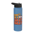 Funny Goat Kid Sheep Lamb Animal Joke Stainless Steel Insulated Water Bottle - color: Light Blue