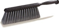 SPARTA Counter and Bench Brush, Flagged Bristles, 8 Inch, Gray | Flo-Pac, Polypropylene Bristles and Block, Fine Dust and Sawdust, Smooth Surfaces, BPA Free
