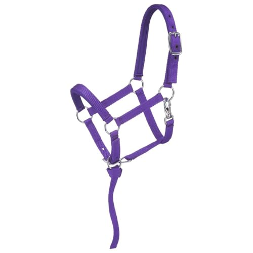 Tough 1 Nylon Padded Miniature Halter - color: Purple, size: Medium