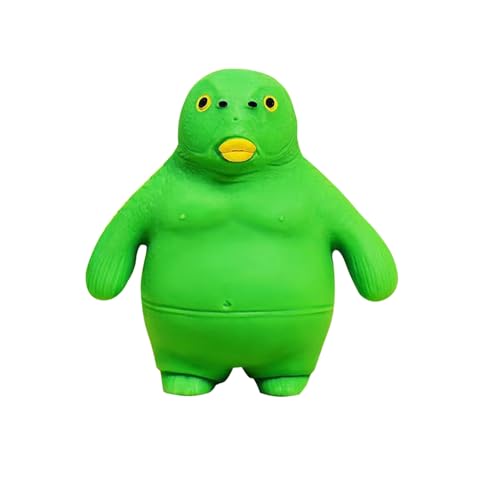 Squishy Sand Toys, Green Head Fish Toys, Stretch Stress Relief Toy, Novelty TikTok Squeeze Toys, Funny Memory Sand Sensory Stress Toy for Anxiety Women Men Kids (Small) - style: Small Green Head Fish