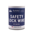 Safety Lock Wire - T302/304 Stainless Steel Safety Wire for Aviation, Automotive, Industrial Use - 1lb Dispenser Can - Made in USA (0.028 in) - size: 0.028 in