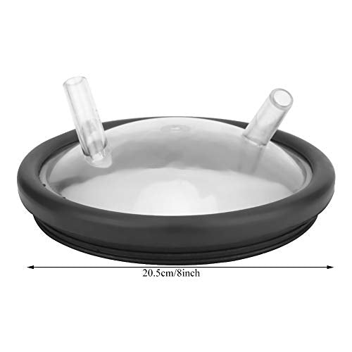 Milk Bucket Lid, Transparent Milking Machine Lid Bucket Cover Livestock Milking Supplies Livestock Milking Supplies for Milking Hine Cow Sheep Milking