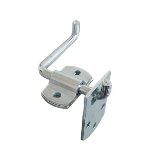 X-Haibei 2 Set Corner Gate Latch Bracket Sets Utility Trailer,Trucks Wood Security Rack Stake Body Gate Bracket
