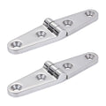 Atibin Heavy Polished Door Hinge Stainless Yacht Hardware Boat Hinge Steel Deck Mount Marine Hinges Cabinet SUS316 4 inch x 1.02 inch 2pcs - style: 2Pcs 4" x 1.02"
