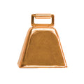 Weaver Livestock Copper-Plated Small Cow Bell, Robust Herd Tracking Loud Bell, Lightweight Goat Bells for Cow, Goat, and Sheep, 1.75” x 2.25” x 2.5” - size: 2.5x2.25x1.75 Inch (Pack of 1)