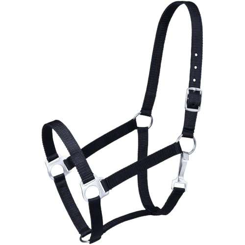 Tough1 Economy Yearling Halter - color: Black
