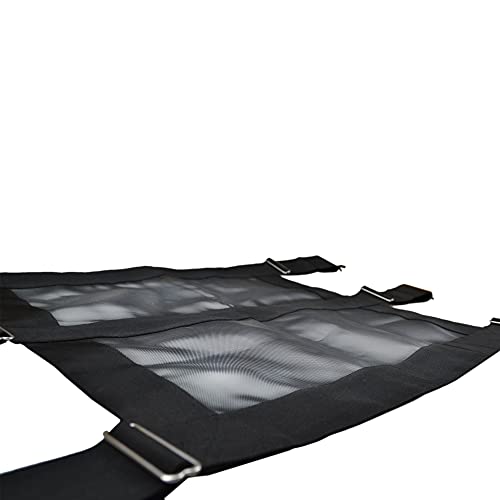 Adjustable Horse Stall Guard Keep Horse Securely in Stall with Mesh Allow Air Flow